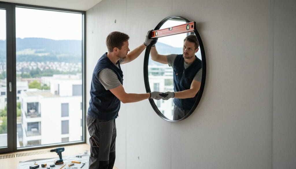 Professional Mirror Mounting: A Guide to Secure Installation in Swiss Homes